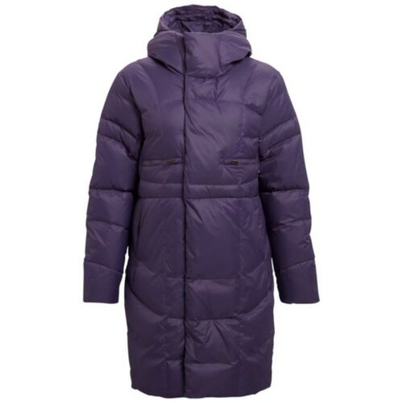 Under Armour Women's Down Insulated Full Zip‎ Parka Jacket 1342791 Purple - Picture 1 of 8